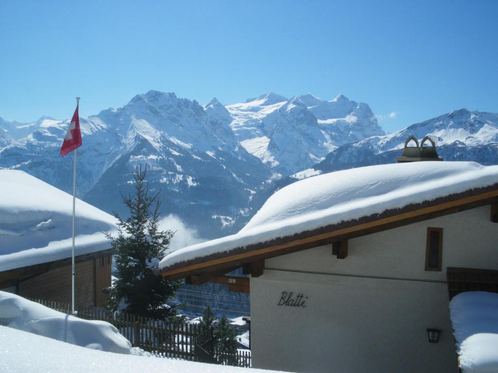 Chalet Blatti Хаслиберг Экстерьер фото